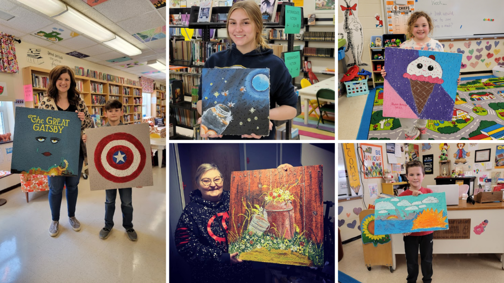 Doland Community Library Ceiling Tile Project