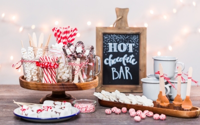 Library DIY Hot Chocolate Bar