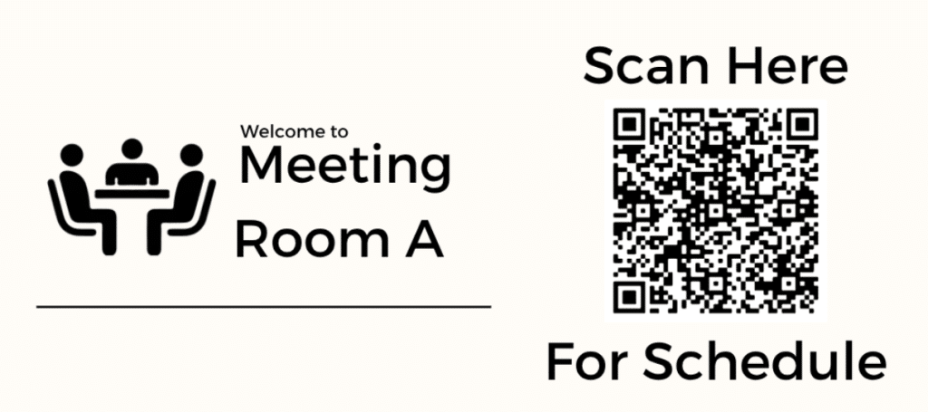 Library Room Reservation QR Code