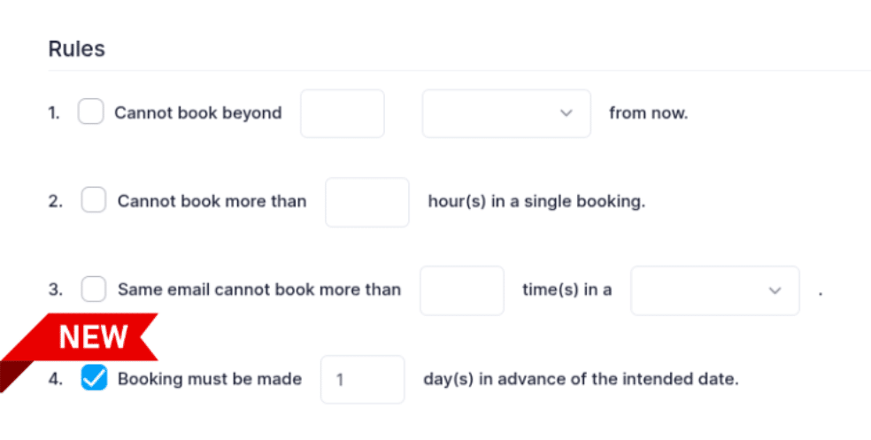 Library Room Reservation Rules