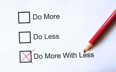 Doing More with Less