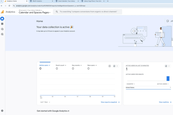 Active User Data Connected
