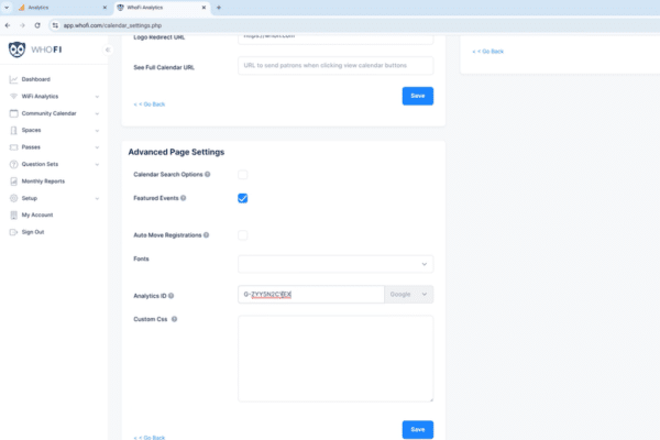 Add GA Measurement ID to WhoFi