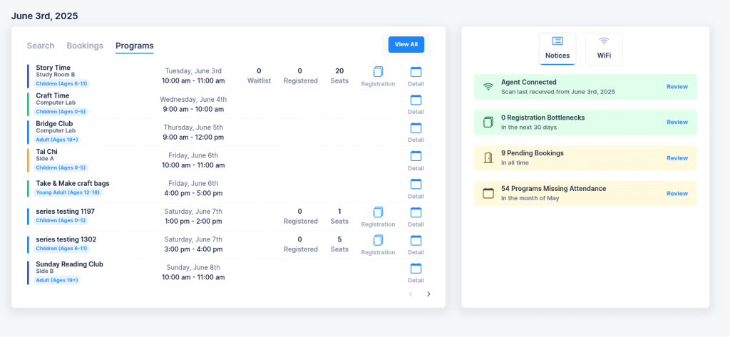 New Dashboard Built for Libraries and Community Spaces